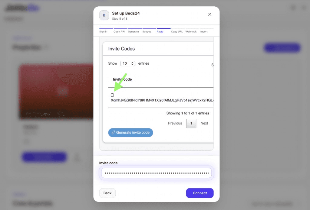 Paste the code in JottoGo
