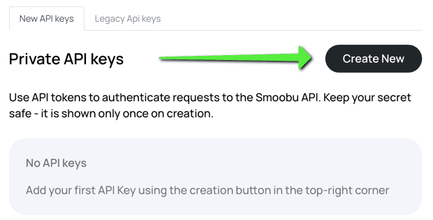 Create a Smoobu token